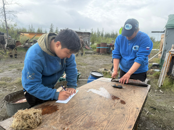 Завершение государственного мониторинга водных биоресурсов Якутского филиала по открытой воде в 2025 г.